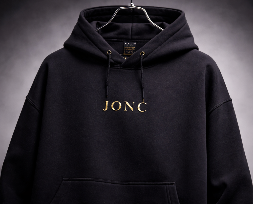 JONC Signature Black Hoodie