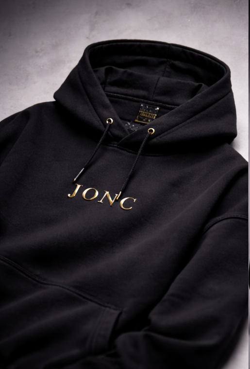 JONC Signature Black Hoodie